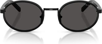 Prada Sunglasses Prb56 S Aav08 Z Black/Dark Gray Women