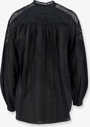 Isabel Marant Womens Shirt Polda Black Viscose