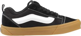 Vans Trendy KNU Skool Sneakers - Dames - Sneakers - Zwart - 44 EU - Schoenen