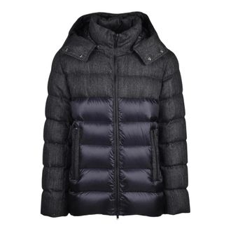 Herno Piumino Tessuto Doppio - Heren - Winterjassen - Zwart - 4XL - Jassen