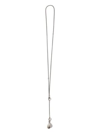 Ann Demeulemeester Tinne halsketting met hanger - Zilver