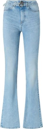 Pinko Jeans svasati con fibbia - Blu