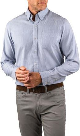 Tailor Vintage Button Down Shirt in Infinity Micro Stripe at Nordstrom Rack, Size Xx-Large