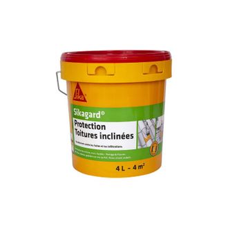 Sika Sika - Gard Protection Pintura Protectora De Techos Inclinados - Gris - 4l