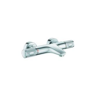 GROHE Grohtherm 1000 Performance Thermostat-wannenbatterie, Wandmontage, Eigensicher, Professional Edition, Chrom (34830000) - Grohe
