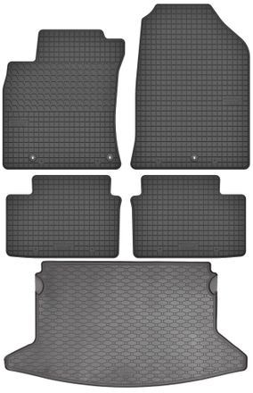 OEM Juego De Alfombrillas De Goma Para Coche Y Alfombrilla Para Maletero Para Kia Ceed Iii Hatchback (2018)