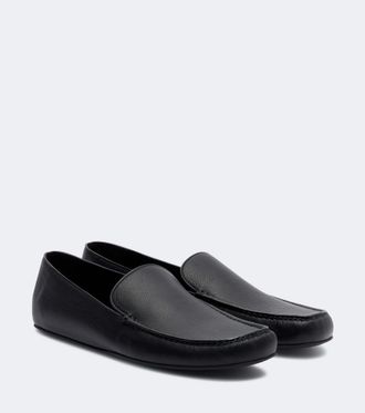 The Row Zapatos slip-on Leo de piel