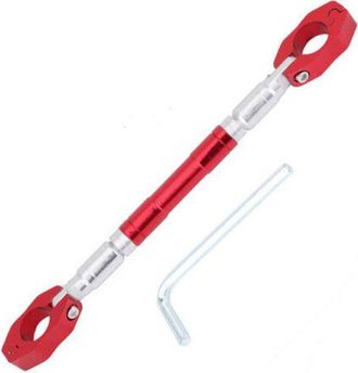 OEM Manillar De Equilibrio Universal Ajustable De Aleaci&oacute;n De Aluminio Para Motocicleta, Color Rojo