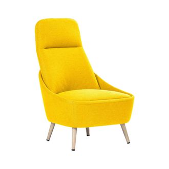 Serena Serena - Silla De Oficina Dunedin, Silla De Espera De Oficina, Silla De Espera Ergon&oacute;mica, Cm 77x65h100, Amarillo
