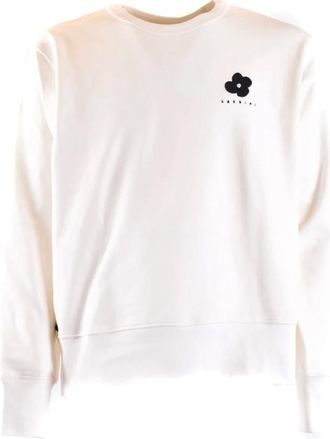 Lardini Sweatshirts, male, White, Size: XL Casual Sweatshirt for Everyday Comfort