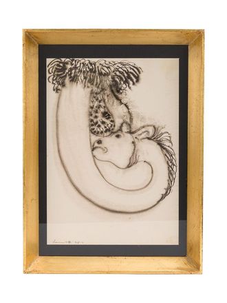 Fornasetti Erotic painting - Toni neutri