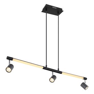 Globo Lighting L&aacute;mpara Colgante - Hl - Negro - Metal - Gran L&aacute;mpara De - Globo