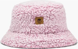 Turtle Fur Stomp Fleece Bucket Hat in Dusty Rose at Nordstrom
