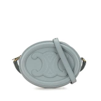 Celine Pre-owned Cross Body Bags, female, Blue, Size: ONE SIZE Pre-owned Leather Cross Body Bag
