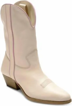 Free People Womens Borderline Western Boots In Plaster