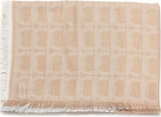 Ferragamo Gancini Monogram Jacquard Stole