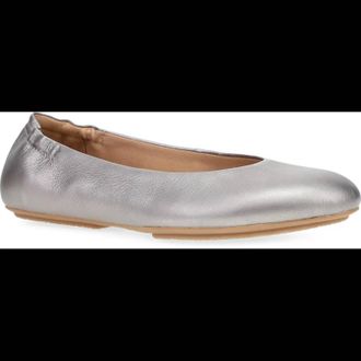 Dansko Womens Mollie Ballet Flat In Pewter