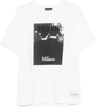 Emporio Armani Graphic-print T-shirt