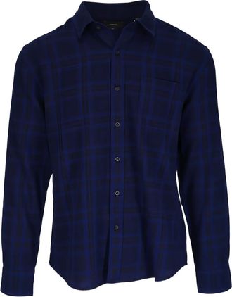 Vince Camicia a quadri - Blu