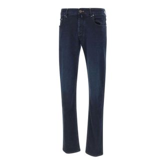 Hand Picked Slim Fit Jeans, male, Blue, W31, Ravello Jeans