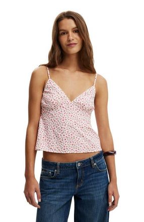 Cotton On Womens The Daydream Cami in Callie Ditsy Pink at Nordstrom, Size 10