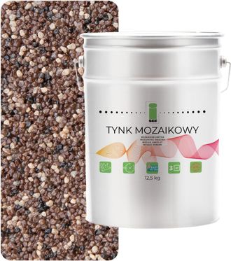 OEM Mosaico De Resina Marr&oacute;n, Yeso Clase 1, Mosaico 12,5 Kg, Resistente A Las Heladas