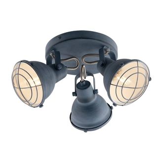 Netlighting CUBA 3 Light Spotlight Clusters Grey 40.5x15cm | Size: 40.5x15 cm