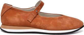 OFF PLAY Black Orange Suede Dance Shoes
