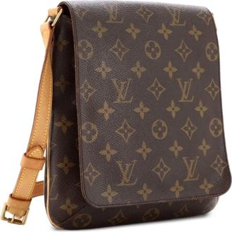 Louis Vuitton Musette Salsa Handbag Monogram Canvas PM shoulder bag - Bruin