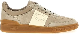 Valentino Garavani Upvillage Sneaker - Dames - Sneakers - Beige - 37 EU - Leer - Schoenen