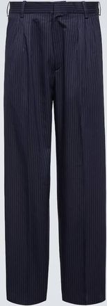 Kenzo Pinstripe cotton and linen pants