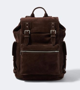 Brunello Cucinelli Suede backpack