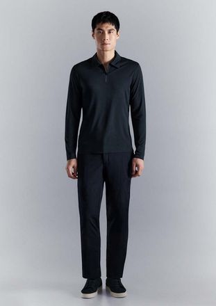 Mango Polo comfort stretch Coolmax navy - Uomo - XXL - MANGO MAN