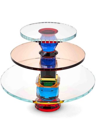 Reflections Copenhagen Oklahoma kristallen dienblad - Rood