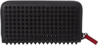 Christian Louboutin Panettone Leather Zip-Around Wallet