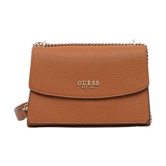 Guess Kleine Crossbody Tas - Dames - Schoudertassen - Bruin - ONE Size - Leer - Tassen