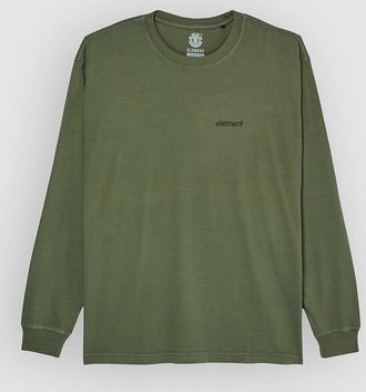 Element Lowcase Pigment T-Shirt manica Lunga verde