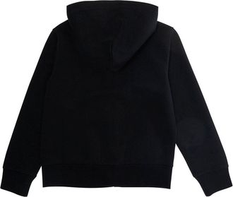 Polo Ralph Lauren Boys Hooded Sweatshirt With Pony Embroidery, Black Cotton Hoods & Sweatshirts