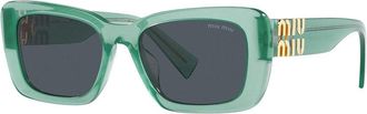 Miu Miu Womens Mu 53Mm Sunglasses