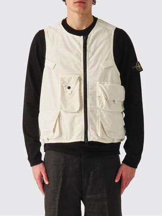 Stone Island Gilet in nylon e cotone Stone Island