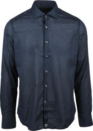 Sonrisa Overhemden, Heren, Blauw, 3Xl, Katoen, Casual Shirt