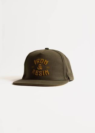 Iron And Resin Mens Carpenter Hat In Olive
