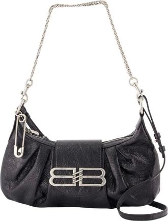 Balenciaga Pamela Shoulder Bag - female - Balenciaga - Shoulder Bags - Black - ONE SIZE - Bags