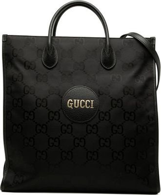 Gucci Pre-owned Gucci Medium GG Nylon Off the Grid Convertible Tote Unisex LLZY2MBMM21979A6
