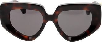 Loewe Stijlvolle zonnebril voor zonnige dagen - Dames - Zonnebrillen - Bruin - ONE Size - Accessoires