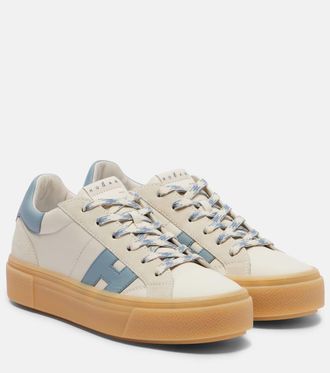 Hogan Crosswind leather sneakers