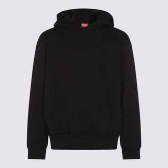 Diesel Black Cotton Sweatshirt