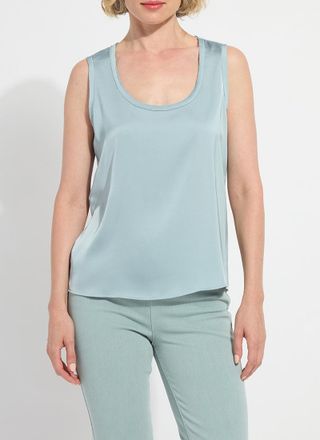 Lyss&eacute; Filipa Mix Media Tank Top