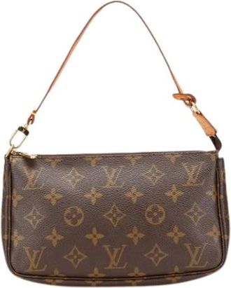 Louis Vuitton Pre-owned Mini Bags, female, Brown, Size: ONE SIZE Pre-owned Pochette Accessoires