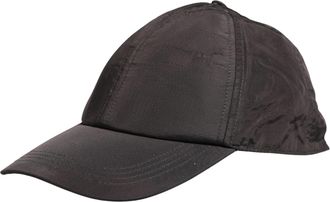 Dolce & Gabbana Men Black Cotton 6 Panels Baseball Cap Mens Hat